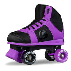 マッドパンダ- Grape Purple Nattork Adjustable Roller Skates for Kids - Purple