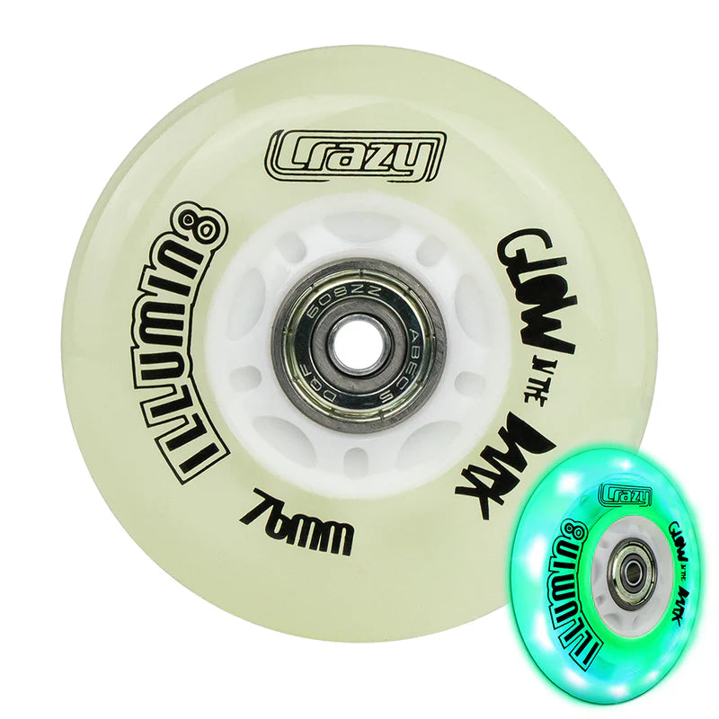 illumin8 LED Light Up Wheel - Glow in the Dark