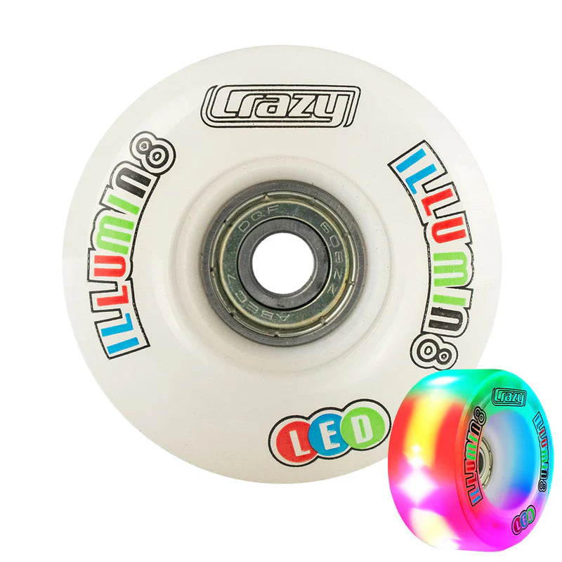 illumin8 - LED Light Up Roller Skate Quad Wheels